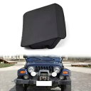 自動フロントバンパーエンドキャップカバージープラングラー TJ 1996-2006 黒 55078138AA Auto Front Bumper End Cap...