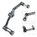 CNC ギアシフターレバーシフトペグつま先ヒールハーレー XL883 XL 1200 ミッドコントロール用 CNC Gear Shifter Lever Shift Pegs Toe Heel For Harley XL883 XL 1200 Mid-Controls(2)