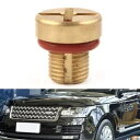 ランドローバー水道管おねじ真鍮エンドキャップ固体プラグねじコネクタ For Land Rover Water Pipe Male Thread Brass En...
