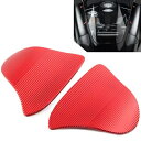 ペアバックミラーブロックオフベースプレートマウントフィットヤマハ YZF-R1 R1 2020 レッド Pair Rearview Mirror Block Off Base Plates Mount Fit YAMAHA YZF-R1 R1 2020 RED(2)