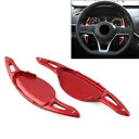 ステアリングホイール パドルシフター レッド 日産 アルティマ ローグ エクストレイル パスファインダー 米国用 Steering Wheel Paddle Shifter Red For Nissan Altima Rogue X-Trail Pathfinder USA