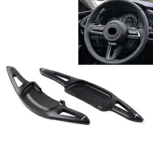 ステアリングホイールパドルシフター延長ブラックマツダ 3 アクセラ CX30 MX30 20-21 Steering Wheel P..