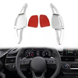 ステアリングホイールパドルシフター延長シルバーアウディ RS3 RS4 RS5 RS6 RS7 RS Steering Wheel Paddle Shifter Extension Silver For Audi RS3 RS4 RS5 RS6 RS7 RS
