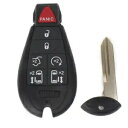 ダッジグランドキャラバンクライスラータウンミニバン用7ボタンリモートキーレスキーフォブ For Dodge Grand Caravan Chrysler Tow...