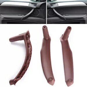 BMW E70 X5 インテリアインナードアパネルハンドルプルトリムカバー L&R 赤ワイン米国 For BMW E70 X5 ..