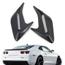エアフローインテークスクープボンネットシミュレーションベントカバーフード車の装飾ブラック Air Flow Intake Scoop Bonnet Simula...