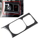 カーボンファイバー点火スイッチ鍵穴カバートリムトヨタタコマ 2001-04 LHD Carbon Fiber Ignition Switch Keyhole C...