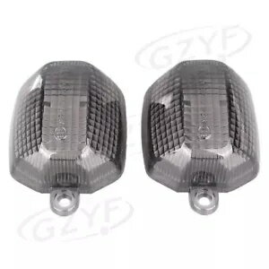 フロントターンシグナルライトレンズカバーヤマハ FZ1/YZF600R 98-04 YZF R6 スモーク Front Turn Signal Lights Len Cover For YAMAHA FZ1/ YZF600R 98-04 YZF R6 Smoke