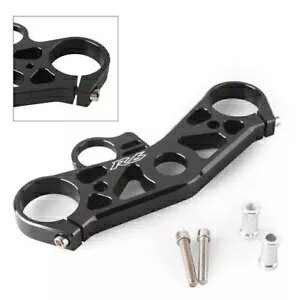 フロントアッパートップトリプルツリークランプヤマハ YZF R6 2008-2016 黒オートバイ用 Front Upper Top Triple Tree Clamp For Yamaha YZF R6 2008-2016 Black Motorcycle