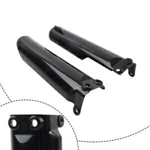 黒フロントフォークガードカバー中国 125 140 150 160 170 190cc ピットダートバイク Black Front Fork..