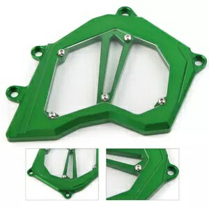 CNC フロントスプロケットカバーチェーンガード KAWASAKI NINJA ZX10R 2011-2023 グリーン CNC Front Sprocket Cover Chain Guard For KAWASAKI NINJA ZX10R 2011-2023 Green