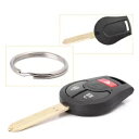 車のノーカットリモートヘッドイグニッションキーキーレスエントリー日産フロンティア 2005-2016 Car Uncut Remote Head Ignition Key Keyless Entry for Nissan Frontier 2005-2016