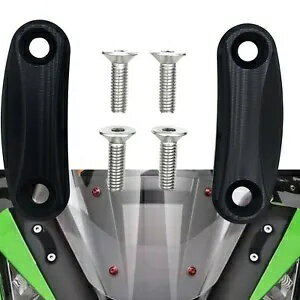 ブラックミラーブロックオフプレート Kawasaki ZX-10R 2016-2023 NINJA400 2018-2021用 Black Mirror Block Off Plates For Kawasaki ZX-10R 2016-2023 NINJA400 2018-2021