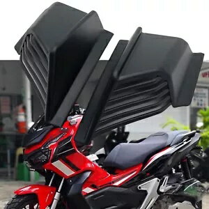 オートバイサイドディフレクターウイングスポイラーホンダ ADV150 2019-22 マットブラック新 Motorcycle Side Deflector Wing Spoiler For Honda ADV150 2019-22 Matte Black New