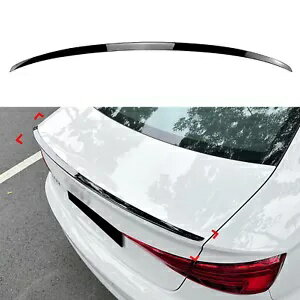 アウディ A3 S3 8V セダン 2014-2020 2015 トランクスポイラーリアウイング黒- For Audi A3 S3 8V sedan 2014-2020 2015 trunk spoiler rear wing black-
