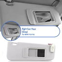 右サンバイザー日焼け止め BMW F10 F18 2011-2016 2014 51167248856 グレー- Right sun visor sun protection for BMW F10 F18 2011-2016 2014 51167248856 grey-