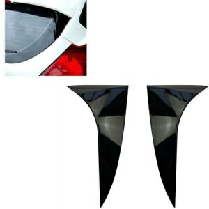 リアウィンドウサイドスポイラーカナードスポイラーリップフォードフォーカスハッチバック 2014-18- Re..