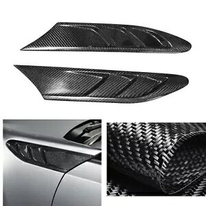 スバル BRZ トヨタ 86 GT86 サイドフェンダーフィンランド B スタイル、カーボンファイバーブラック- For Subaru BRZ Toyota 86 GT86 side fender Finnish B-style, carbon fiber black-