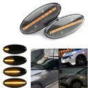 日産キャシュカイジュークエクストレイルサイドマーカーライトシグナルライトランプ用- For Nissan Qashqai Juke X-Trail Side Marker Light Signal Light Lamp-