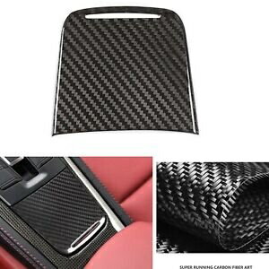 2016-2019 ポルシェ 718 センターコンソール収納ボックスカバーカーボンファイバー- For 2016-2019 Porsche 718 Center Console Storage Box Cover Carbon Fiber-