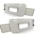 日産ムラーノ 2009-2014 車のフロント右 + 左サンバイザー日焼け止め- For Nissan Murano 2009-2014 car front right + left sun visor sun protection-