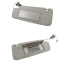 ビュイック棚車用 フロント右+左 サンバイザー 日焼け止め取付 グレー- For Buick shelf car front right + left sun visor sun protection mounting gray-