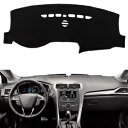 ダッシュボードカバー日焼け止めフォードフュージョン 2013-2018 2014 サウンド付き- Dashboard Cover Sun Protection For Ford Fusion 2013-2018 2014 With Sound-