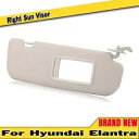 ヒュンダイエラントラ 2011-2015 2012 車のサンバイザー日焼け止め取付右- For Hyundai Elantra 2011-2015 2012 car sun visor sun protection mounting right-