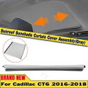 グレーサンルーフカーテンカバー日焼け止めローラーブラインドキャデラック CT6 2016-2018- Grey sunroof curtain cover sunscreen roller blind for Cadillac CT6 2016-2018-