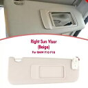 右サンバイザー日焼け止め BMW F10 F18 2011-16 2015 51167248857 ベージュ- Right sun visor sun protection for BMW F10 F18 2011-16 2015 51167248857 beige-