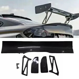 カーボンファイバートランクスポイラーウイングリアウイングポルシェタイカン 20-2024 2021- Carbon fiber trunk spoiler wing rear wing for Porsche Taycan 20-2024 2021-