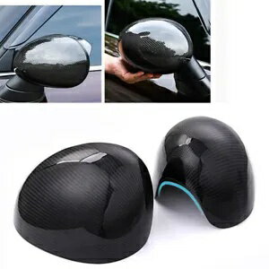 サイドドアミラーバックミラーカバーキャップ 2014-2019 2015 ミニクーパー F55 F56 用- Side door mir..