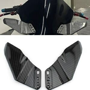 オートバイフロントガラスサイドウイングレットスポイラーヤマハ YZF-R1 YZF-R6 YZF-R3- Motorcycle windshield sides winglets spoilers for Yamaha YZF-R1 YZF-R6 YZF-R3-