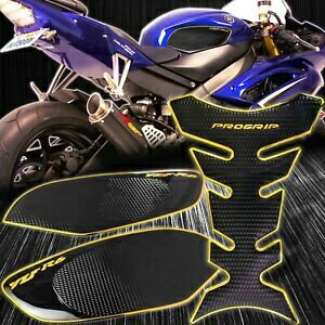 サイド トラクション ニー+プロ タンク パッド グリップ ステッカー プロテクター 08-16 YZF-R6 クローム ゴールド Side Traction Knee+Pro Tank Pad Grip Sticker Protector 08-16 YZF-R6 Chrome Gold