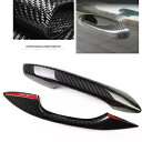 ポルシェ 718 ボクスターケイマン用カーボンファイバードアハンドルカバー 2016-20 穴なし For Porsche 718 Boxster Cayman Carbon Fiber Door Handle Covers 2016-20 w/o hole