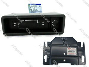 純正ラジオステレオコンソールボックス&プレートスズキSjサムライ用 Genuine Radio Stereo Console Box..