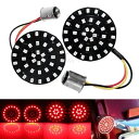 ブラックアウト LED 1157 ターンシグナル電球 ハーレー ソフテイル ダイナ スポーツスター XL 02-17用 Black Out LED 1157 Turn Signal Bulbs For Harley Softail Dyna Sportster XL 02-17