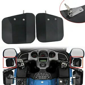 ABS サイドウィンドウィングディフレクターミラーガードホンダゴールドウィング 1800 ゴールドウィング F6B ABS Side Wind Wing Deflector Mirror Guard For Honda Goldwing 1800 Goldwing F6B