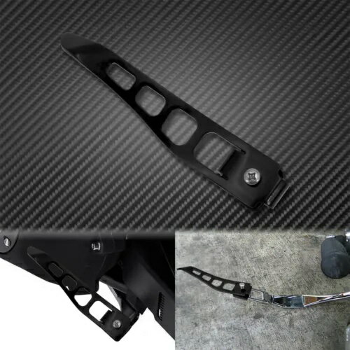 ֥å Jiffy ɱĹå ϡ졼 FLD FXDB FXDF 1993-2017 Ŭ Black Jiffy Stand Extension Kit Fit For Harley Dyna FLD FXDB FXDF 1993-2017