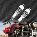オートバイクロームリアショックアブソーバー下降キットフィットハーレースポーツスター XL Motorcycle Chrome Rear Shock Absorbers Lowering Kit Fit For Harley Sportster XL(2)