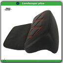 バックレスト パッド レッド ステッチ グライド ストリート ロード グライド ロードキング 2009-UP ブラック用 Backrest Pad Red Stitching For Glide Street Road Glide Road King 2009-UP Black