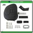 ホンダ ゴールドウィング 1800 GL1800 2001-17 ブラック フロント ドライバー ライダー バックレストに適合 Fit For Honda Goldwing 1800 GL1800 2001-17 Black Front Driver Rider Backrest