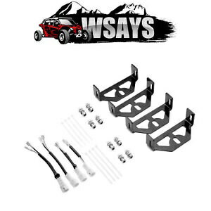WSAYS アップグレードバンパー LED ヘッドライトアセンブリマウントワイヤーキットヤマハ YXZ1000R WSAYS Upgrade Bumper LED Headlight Assembly Mount Wire Kits For Yamaha YXZ1000R