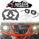 WSAYS Can-Am アウトランダー MAX L LED ヘッドライト変換ライトポッドブラケットキット WSAYS For Can-Am Outlander...