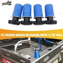 WSAYS フィット ポラリス レンジャー ジェネラル 荷台ロック & ライドノブ タイダウン アンカー付き WSAYS Fit Polaris Ranger ...