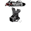 WSAYS スチール 2インチ リアレシーバー牽引ヒッチ Can-Am Maverick X3 MAX 2017-2021用 WSAYS Steel 2'' R...