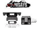 WSAYS フロントウインチマウント + 2インチ リアレシーバーヒッチ 2017-2024 Kawasaki Mule SX用 WSAYS Front Win...