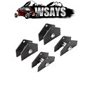 WSAYS フロント & リア 2 インチ フルリフトキット ポラリス RZR 800 UTV 取り付けブラケットに適合 WSAYS Front & Rear ...