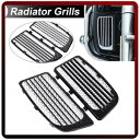 ペアフェアリング下部ラジエーターグリルハーレーエレクトラトライグライドウルトラ限定米国用 Pair Fairing Lower Radiator Grills ...