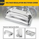 USクロームマウント電圧レギュレーター整流器カバーハーレーVロッドVRSCA VRSCAW用 US Chrome Mount Voltage Regulator Rectifier Cover For Harley V-Rod VRSCA VRSCAW